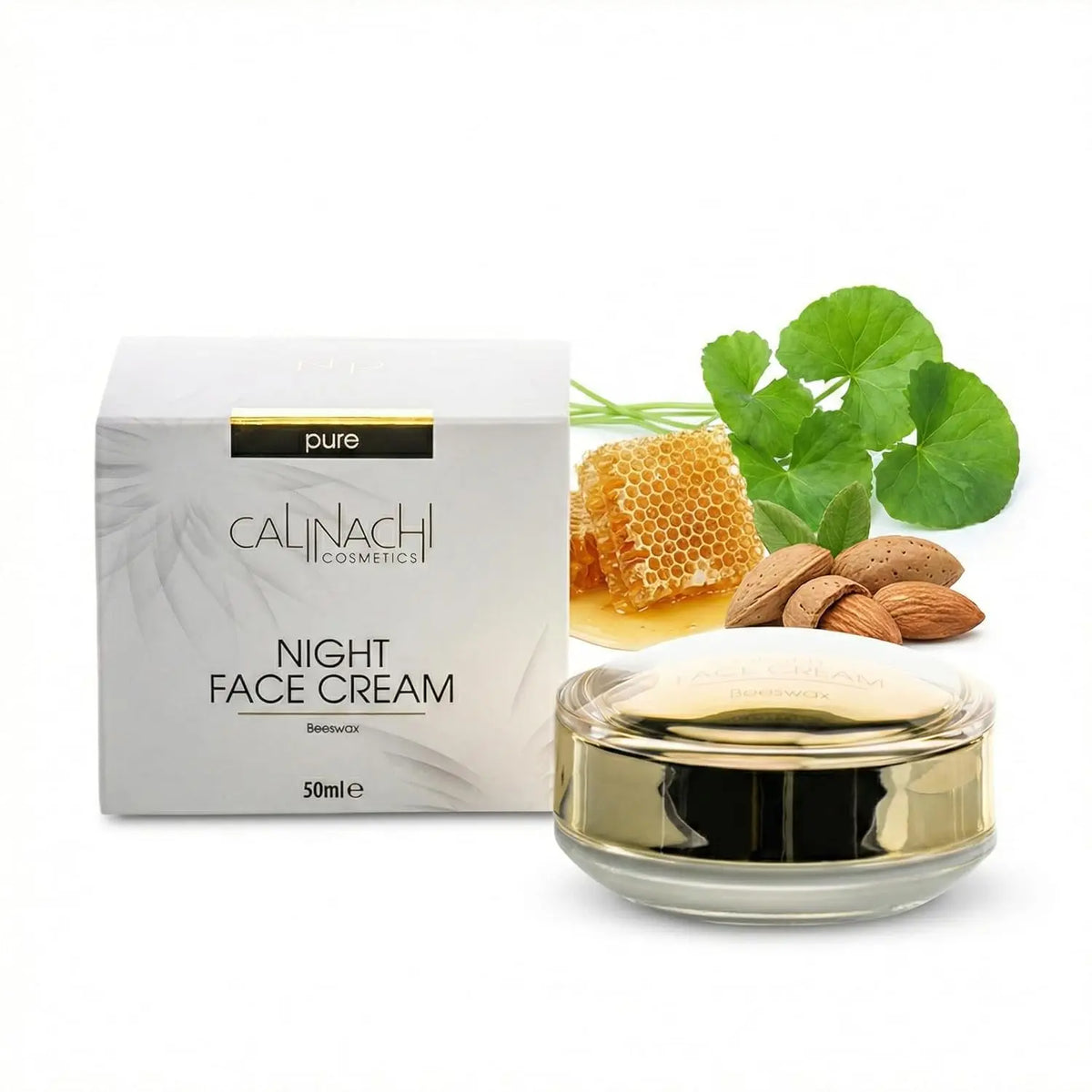 Regenerating Night Cream for Face, Neck, and Décolletage, 50ml skincare CALINACHI Cosmetics