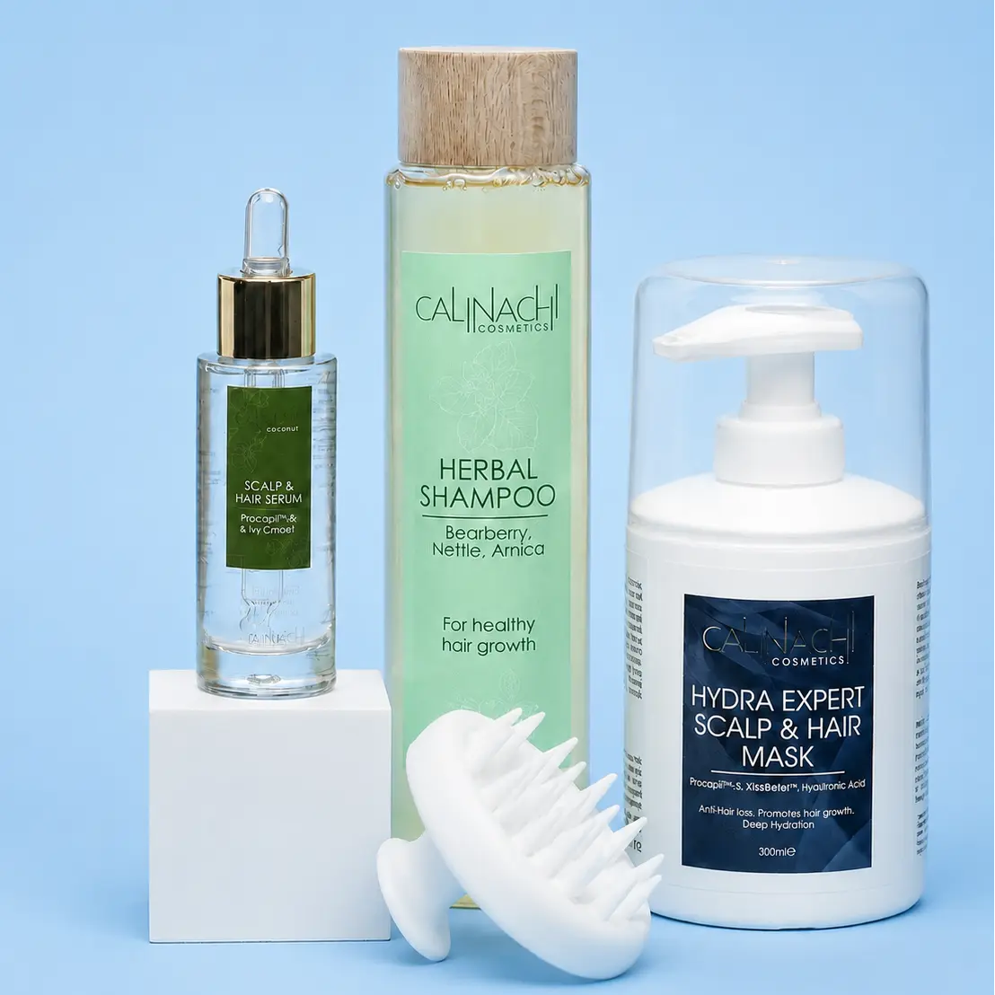 Professional Metabolic Nutrient Therapy | Anti-Hair Loss & Follicle Performance | For Dry to Normal Hair HairCare Sets CALINACHI Cosmetics