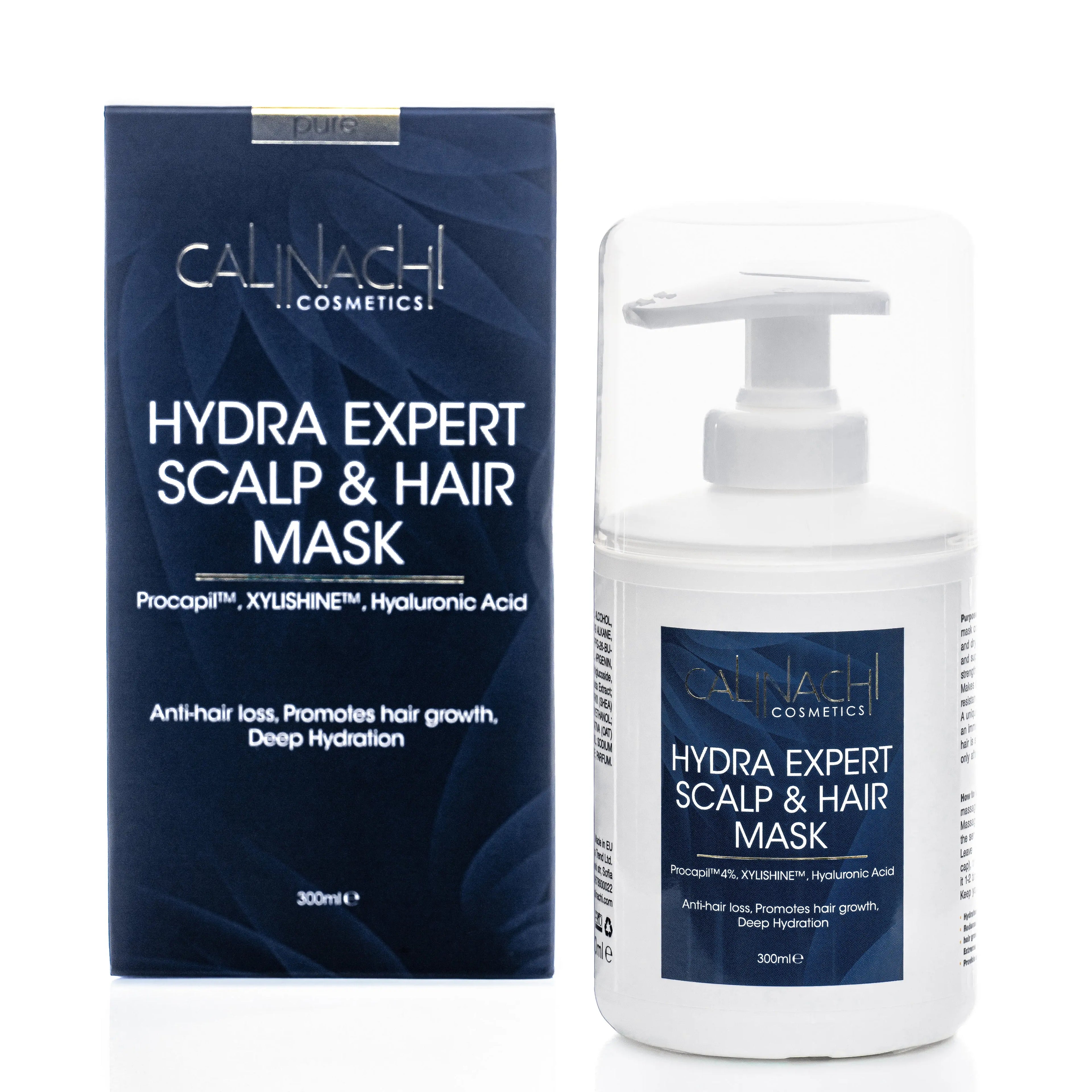 Full Therapy against Hair Loss & New Hair Growth Stimulation HairCare Sets CALINACHI Cosmetics