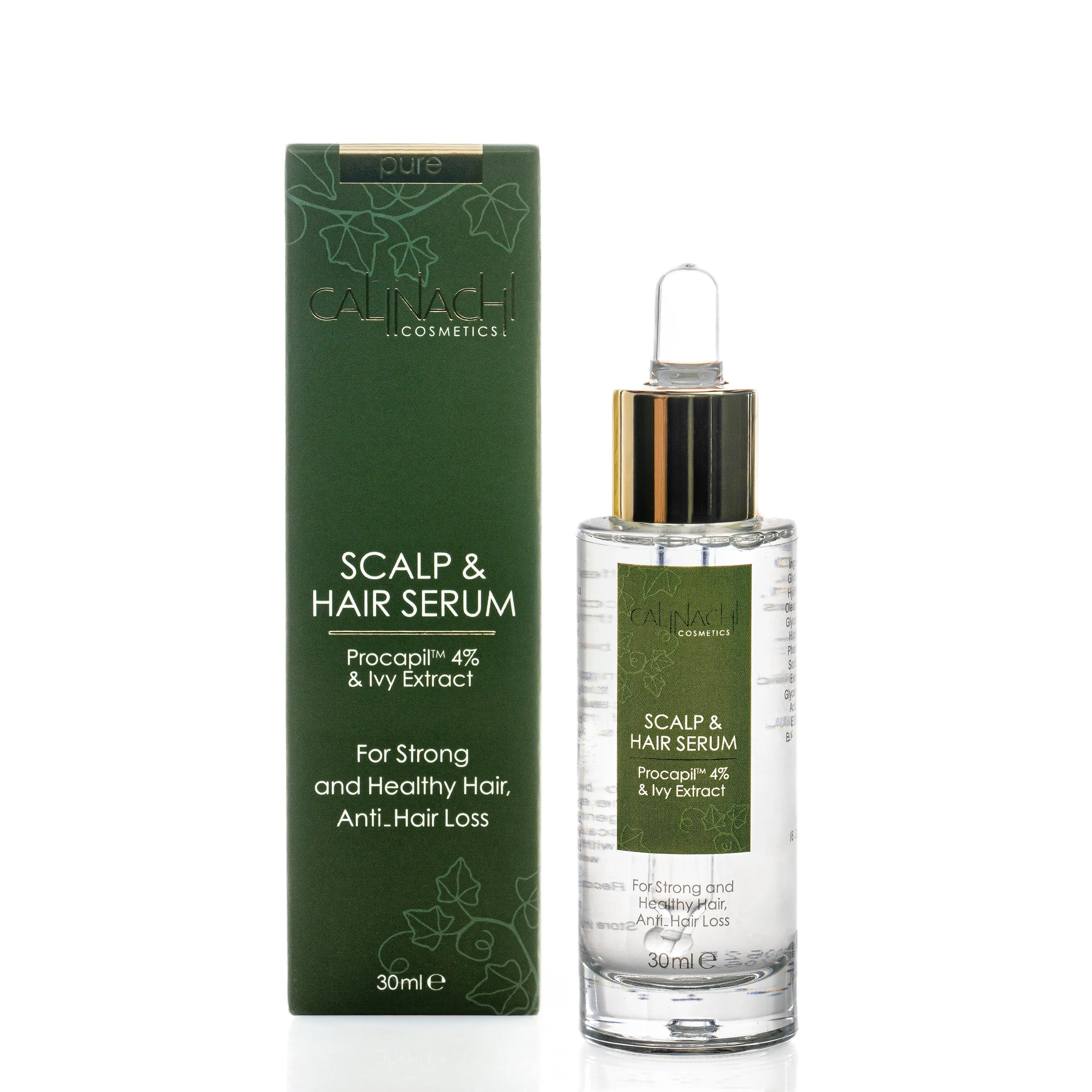 Full Therapy against Hair Loss & New Hair Growth Stimulation HairCare Sets CALINACHI Cosmetics