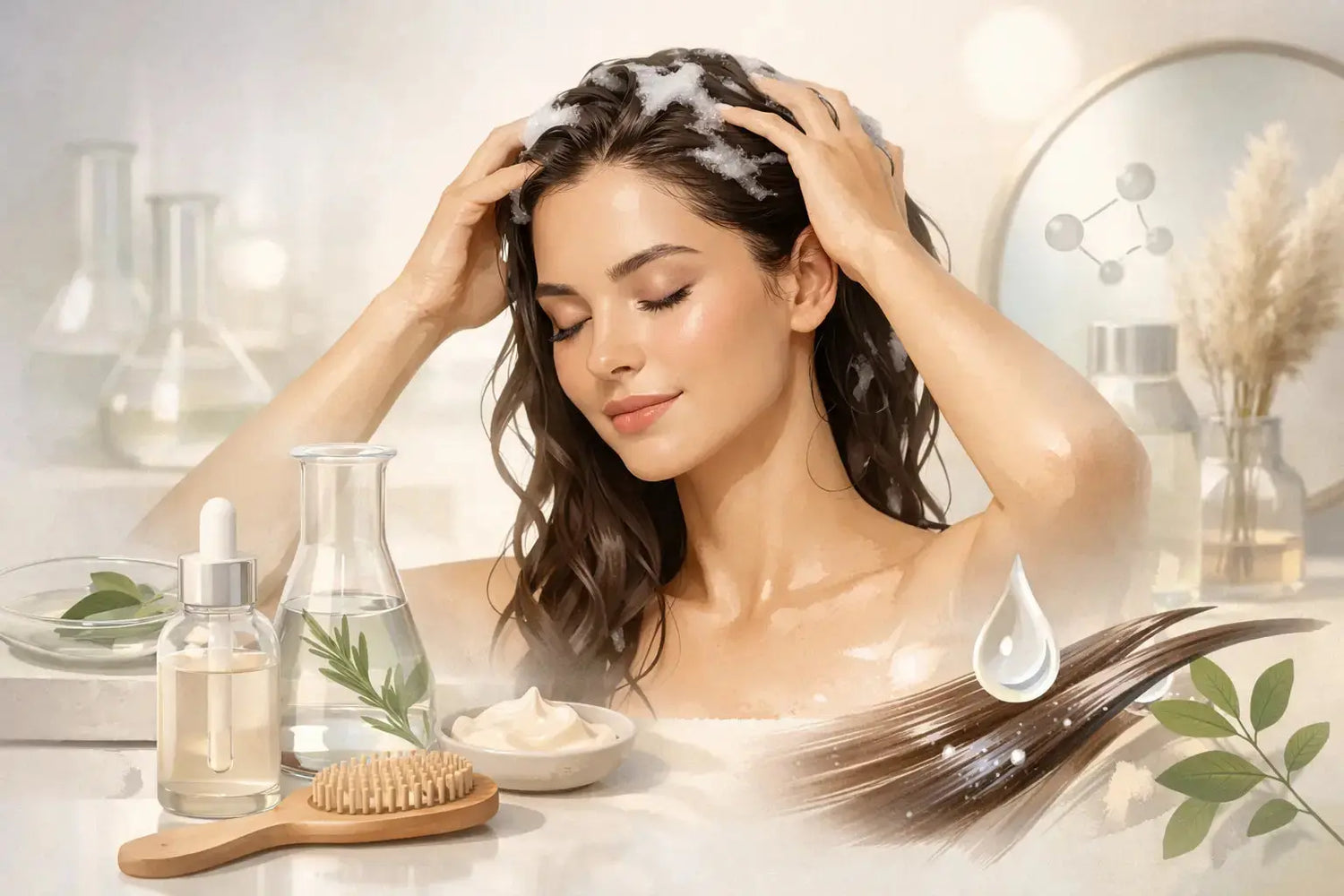 Scalp Reset Routine Example for Stronger Hair