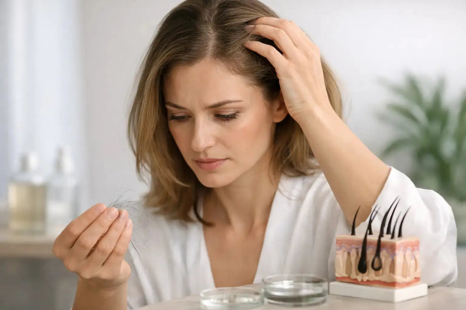 Hair Loss After Hormonal Changes and Follicle Strength