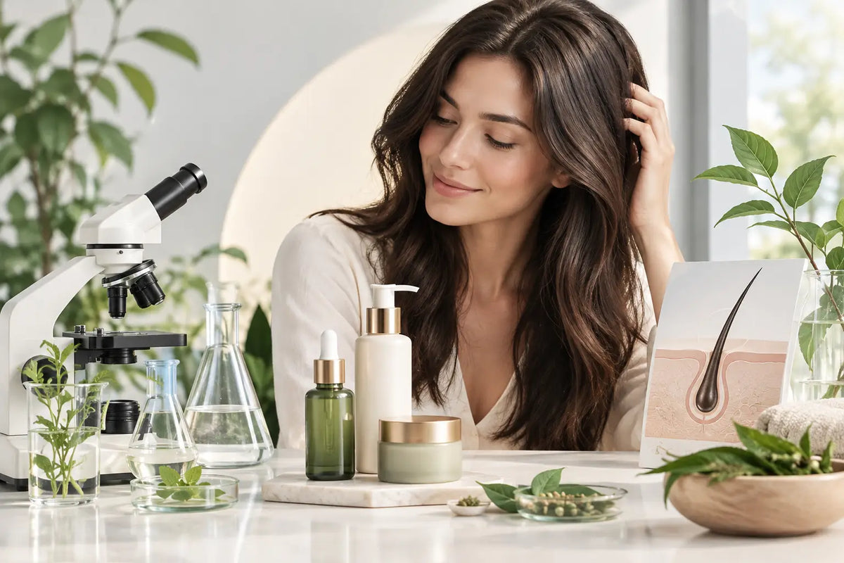 Building a Hair Loss Routine With CALINACHI Care