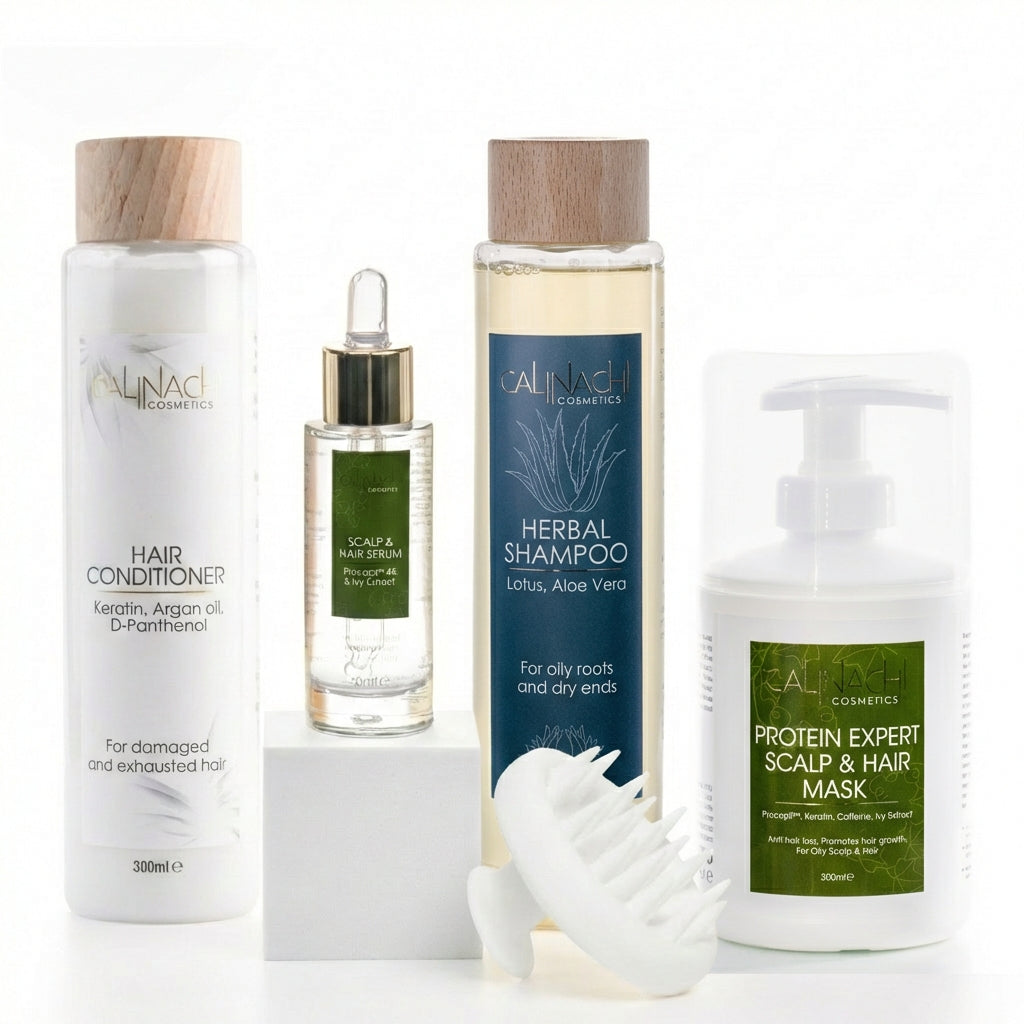 Confort du microbiome du cuir chevelu / Tendance à la desquamation Cuir chevelu squameux / gras