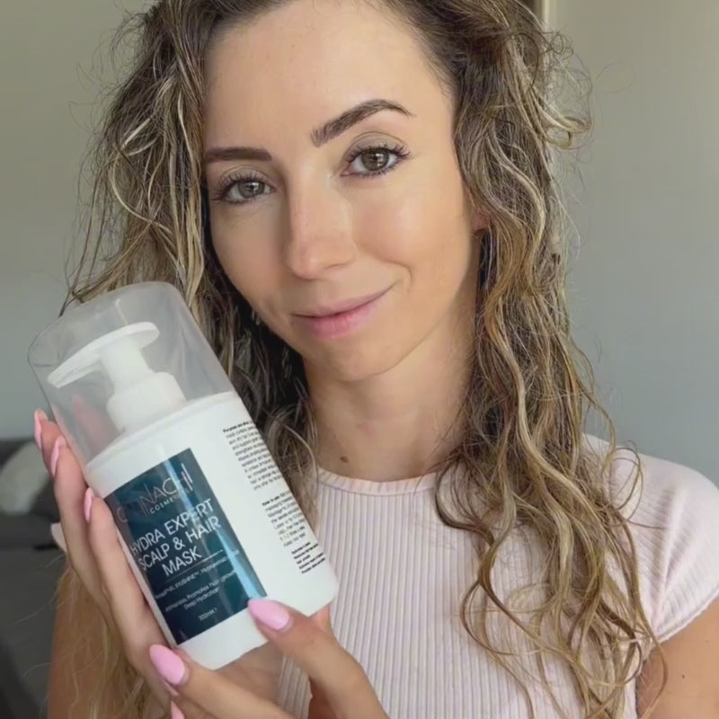 Masque professionnel anti-chute et hydratant pour le cuir chevelu et les cheveux | Tous types de cheveux | 300 ml